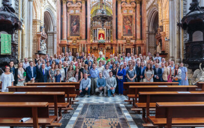 Encuentro de consiliarios, cofrades mayores y presidentes de agrupaciones de cofradías con el Obispo de Córdoba